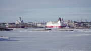 Helsinki totale Hafen
