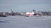 Die Ostsee Helsinki totale Hafen